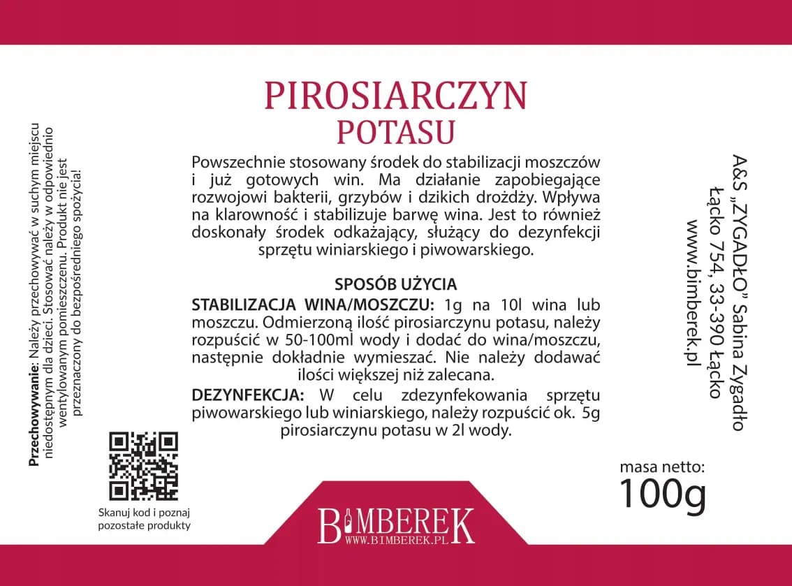 Pirosiarczyn Potasu w Winie: Kiedy i Jak Stosować?