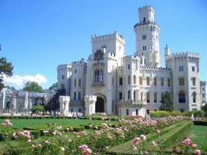 zamek Hluboka blog o podróżach, podróże po Czechach