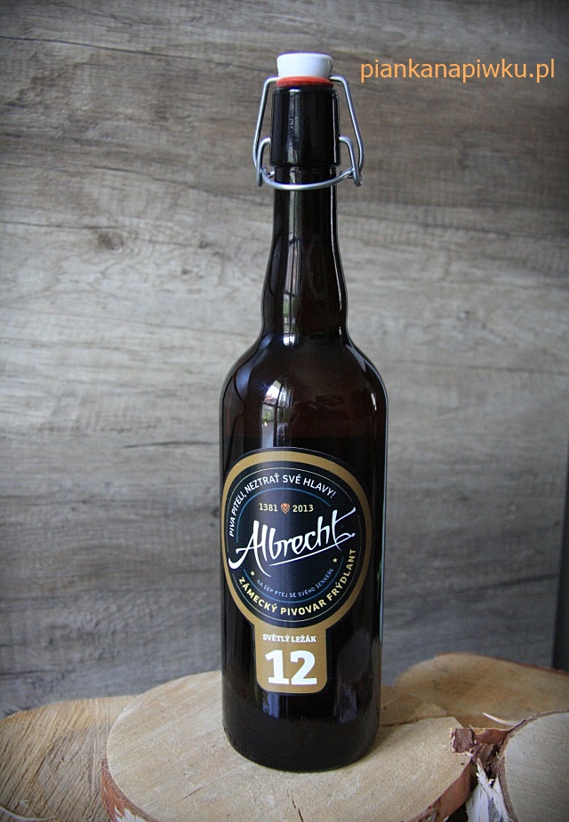 kraftowe piwa czeskie - piwo Albrecht