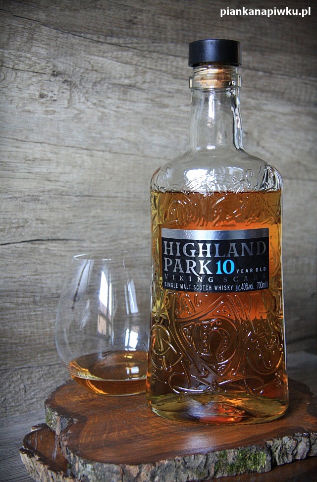 whisky Highland park 10 viking scars - blog o alkoholach