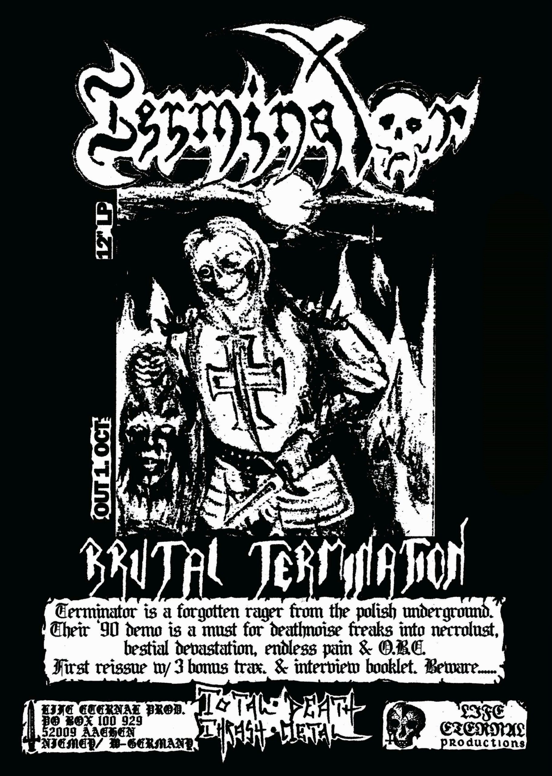TERMINATOR "Brutal Termination" Life Beyond Prod. 2023 - blog o muzyce metalowej