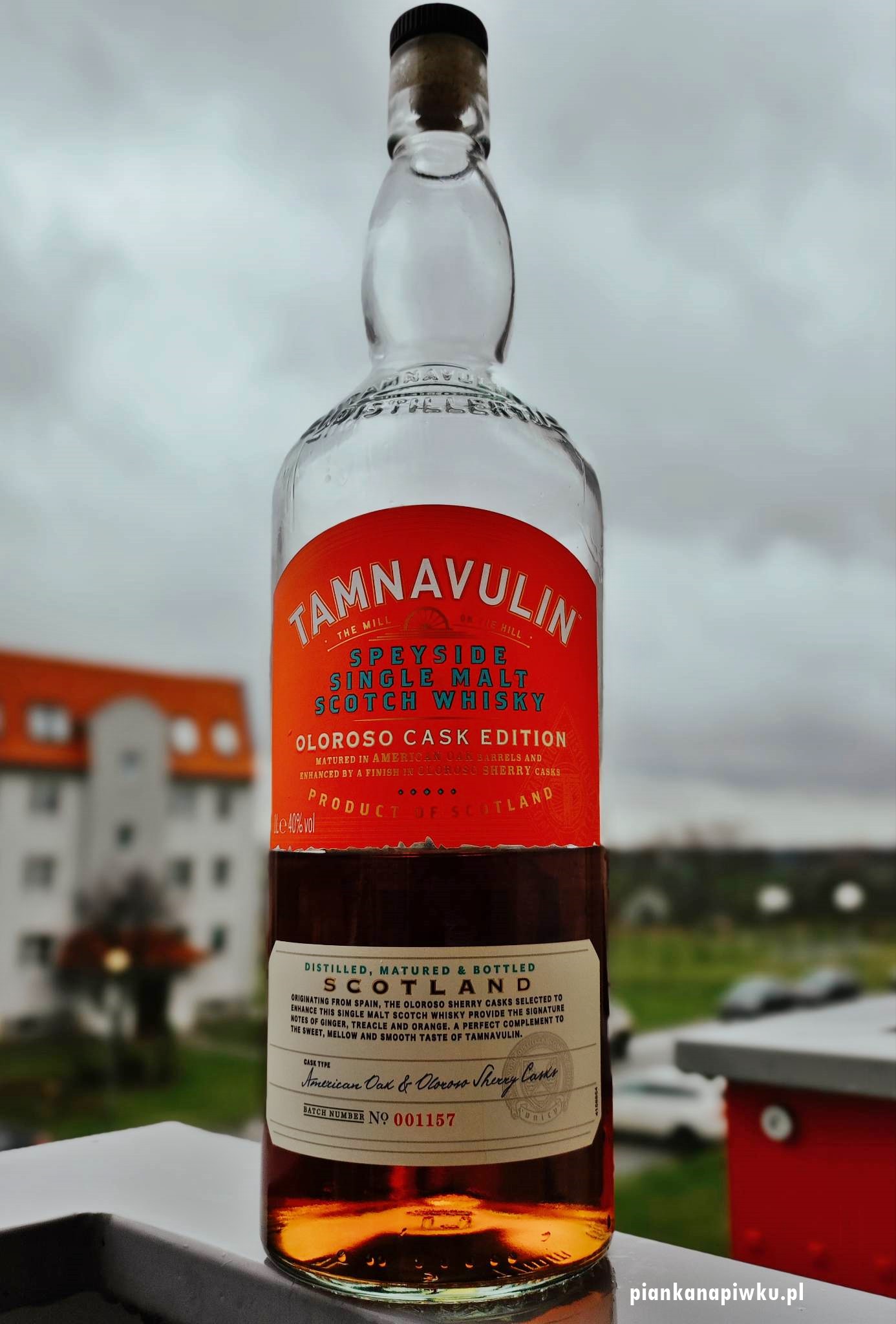 TAMNAVULIN Speyside Single Malt Scotch Whisky Oloroso Cask Edition 40 % - blog o szkockiej whisky