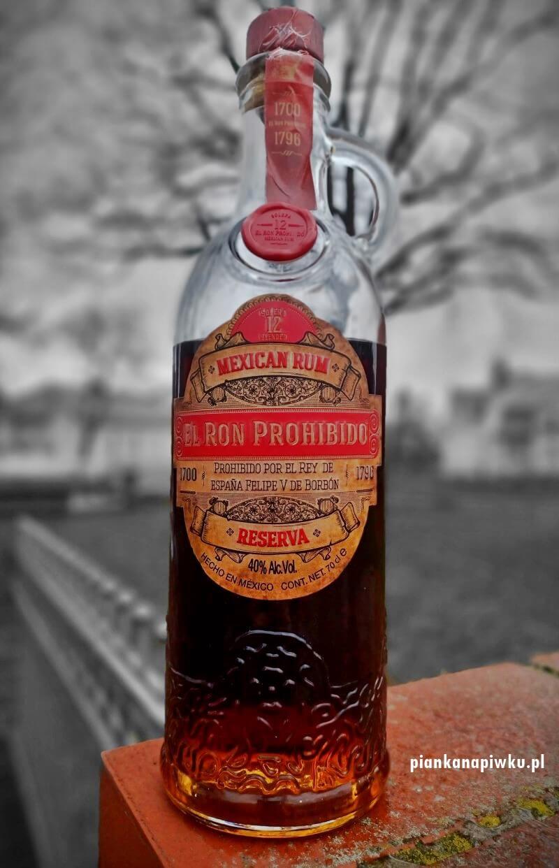 El Ron Prohibido 12 Y0 Mexican Rum - recenzja na blogu